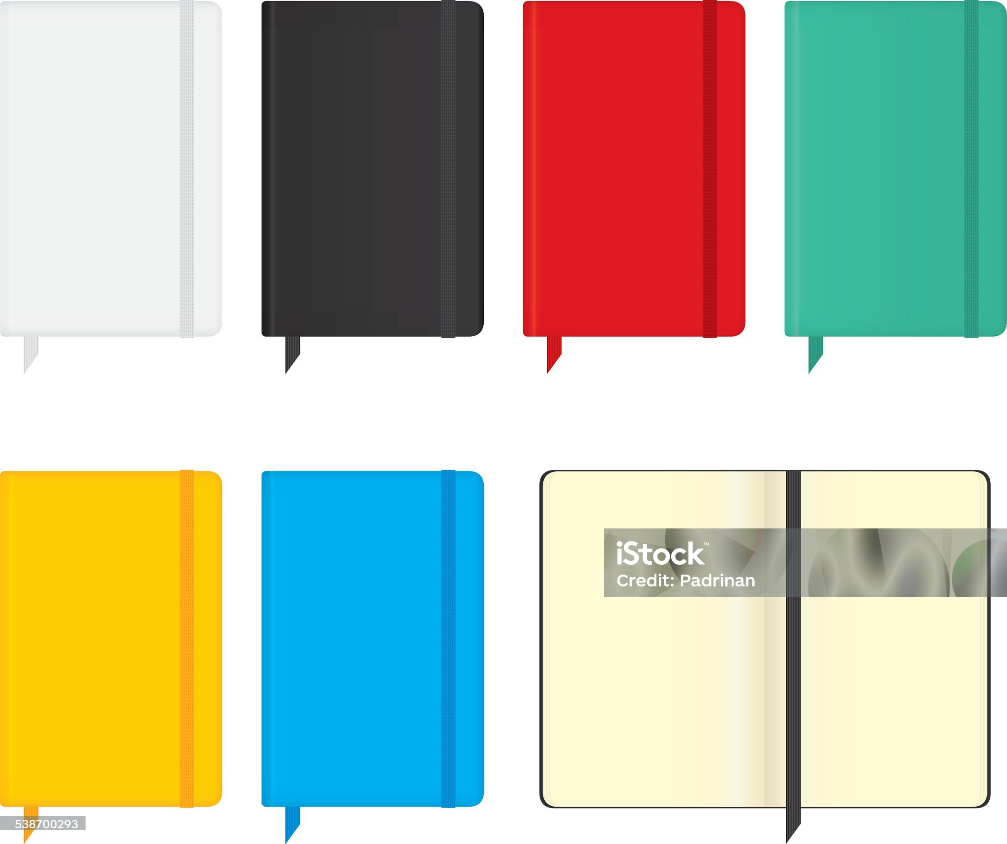 Premium Elastic Closure Diary / Notebook