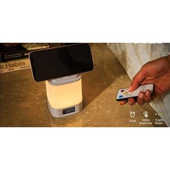 Product Features: LED Night/Ambient Lamp Digital Clock Lighting: