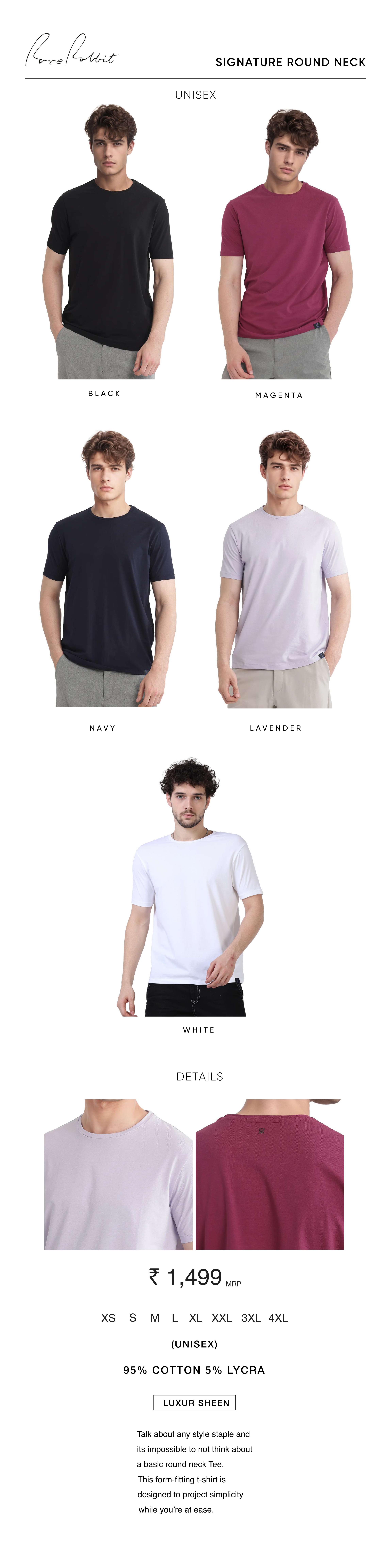 Signature Round Neck