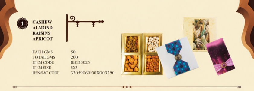 Dry fruit Gift Box